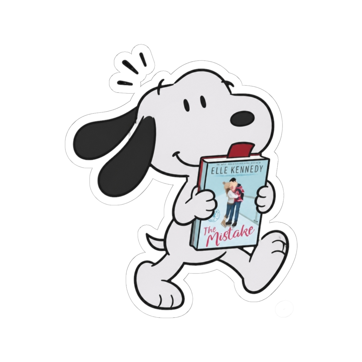snoopy reading off campus the mistake | Elle Kennedy