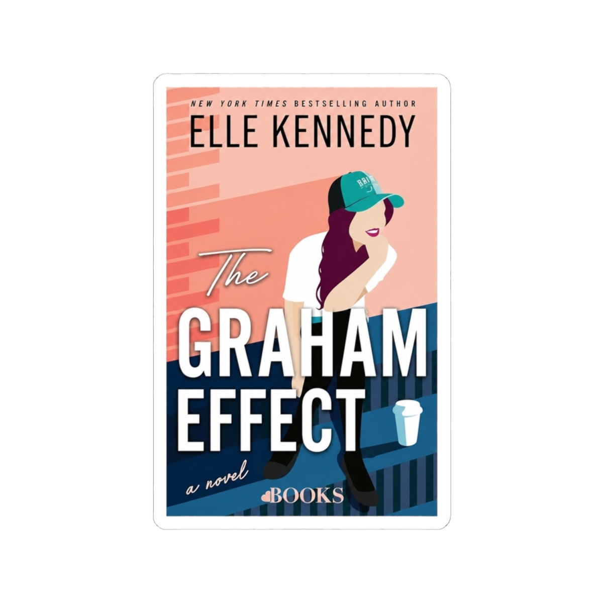The Graham Effect Cover - Off Campus/Briar U/Campus Diaries | Elle Kennedy - alternate angle 1, merchandise