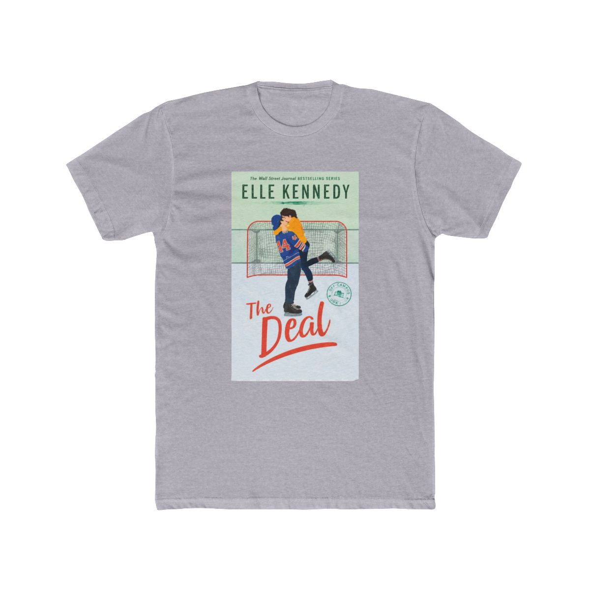 Pope Francis Reading The Deal Off Campus T Shirt | Elle Kennedy - alternate angle 3, merchandise